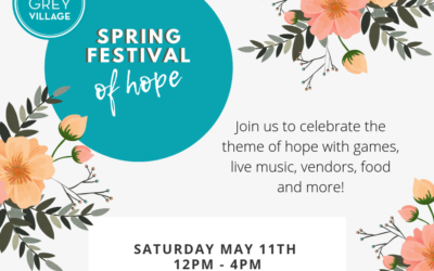 Join Us at The Spring Festival of Hope!
