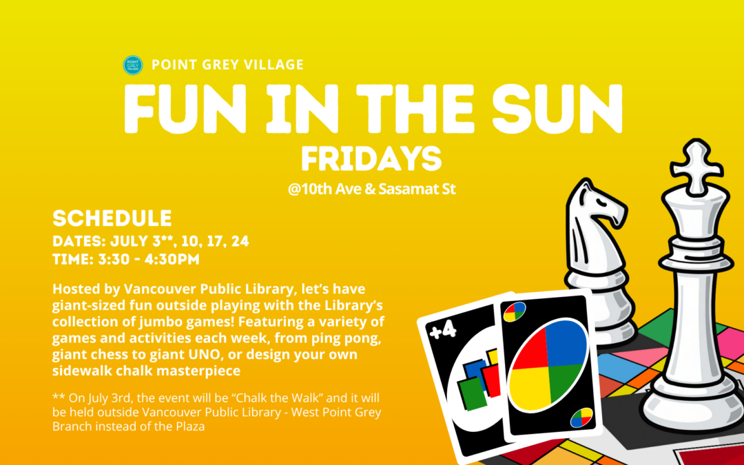 Fun in the Sun Fridays