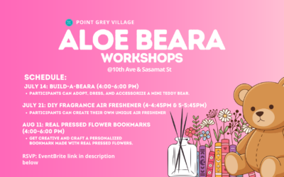 Aloe Beara Summer Workshops