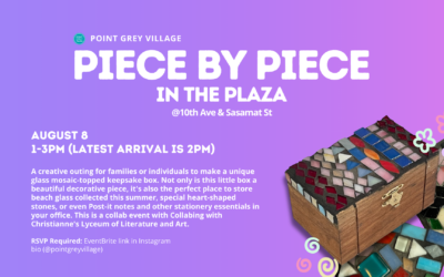 Piece by Piece in the Plaza
